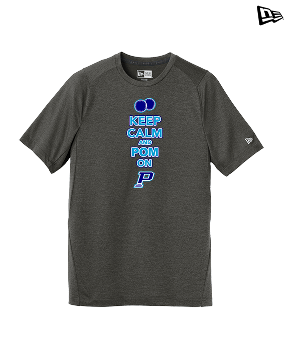 Pueblo HS Pom Keep Calm - New Era Performance Shirt
