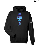 Pueblo HS Pom Keep Calm - Nike Club Fleece Hoodie