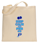 Pueblo HS Pom Keep Calm - Tote