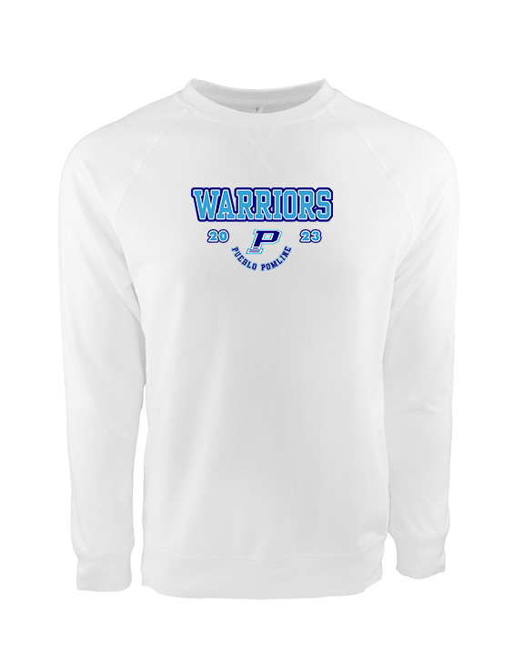 Pueblo HS Pom Swoop - Crewneck Sweatshirt