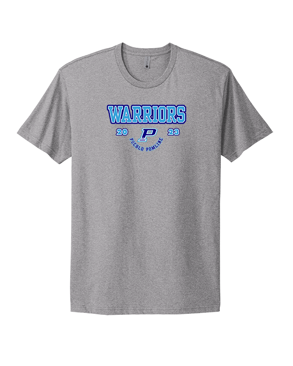 Pueblo HS Pom Swoop - Mens Select Cotton T-Shirt