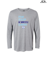 Pueblo HS Wrestling Eat Sleep Wrestle - Mens Oakley Longsleeve