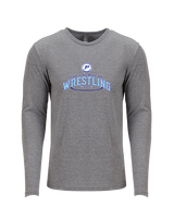 Pueblo HS Wrestling Leave It - Tri-Blend Long Sleeve