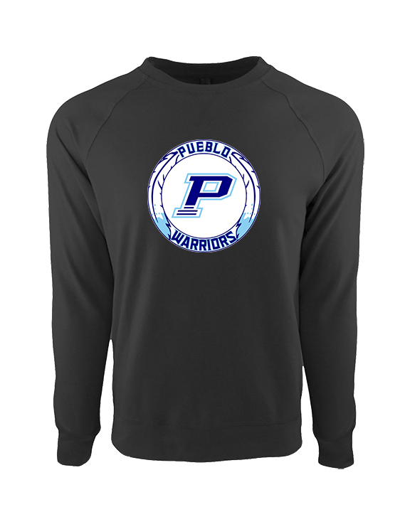 Pueblo HS Wrestling Logo - Crewneck Sweatshirt