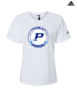Pueblo HS Wrestling Logo - Womens Adidas Performance Shirt