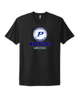 Pueblo HS Wrestling Shadow - Mens Select Cotton T-Shirt