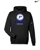Pueblo HS Wrestling Shadow - Nike Club Fleece Hoodie