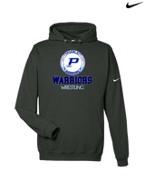 Pueblo HS Wrestling Shadow - Nike Club Fleece Hoodie