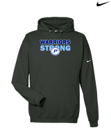 Pueblo HS Wrestling Strong - Nike Club Fleece Hoodie