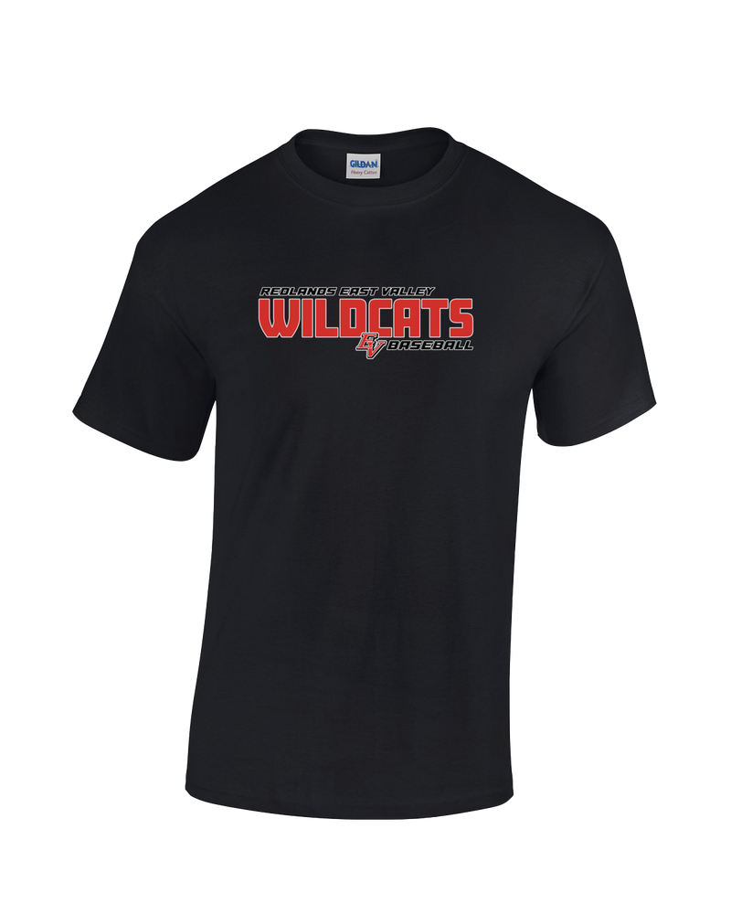 Redlands East Valley HS Baseball Bold - Cotton T-Shirt
