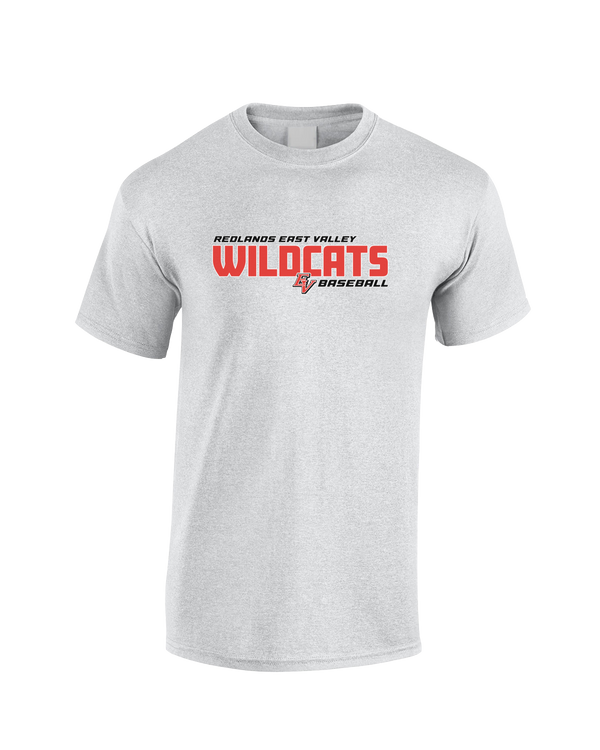 Redlands East Valley HS Baseball Bold - Cotton T-Shirt