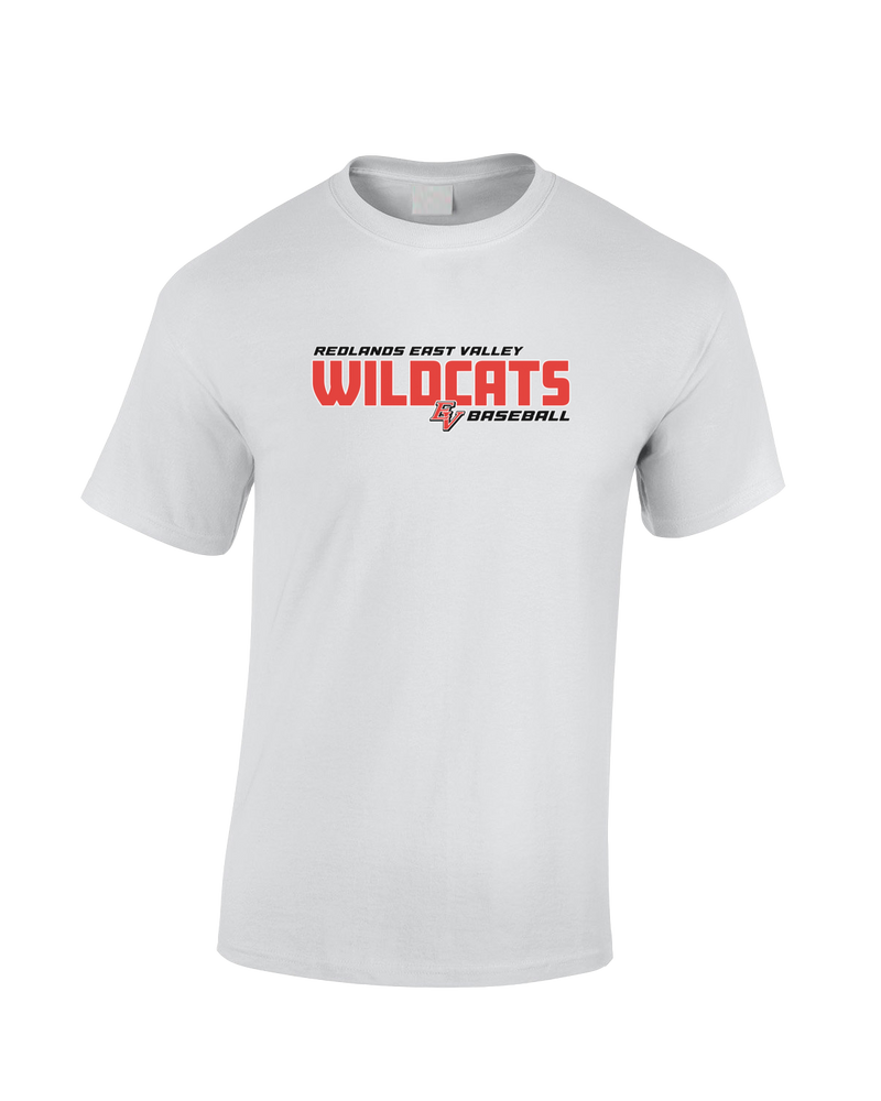 Redlands East Valley HS Baseball Bold - Cotton T-Shirt