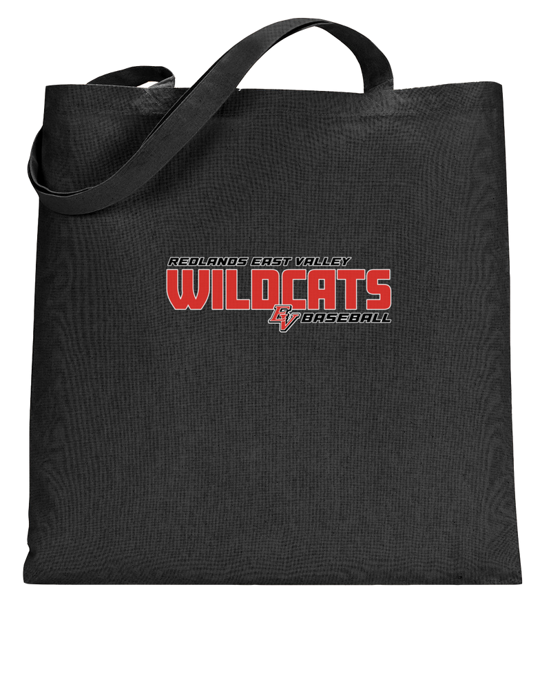 Redlands East Valley HS Baseball Bold - Tote Bag