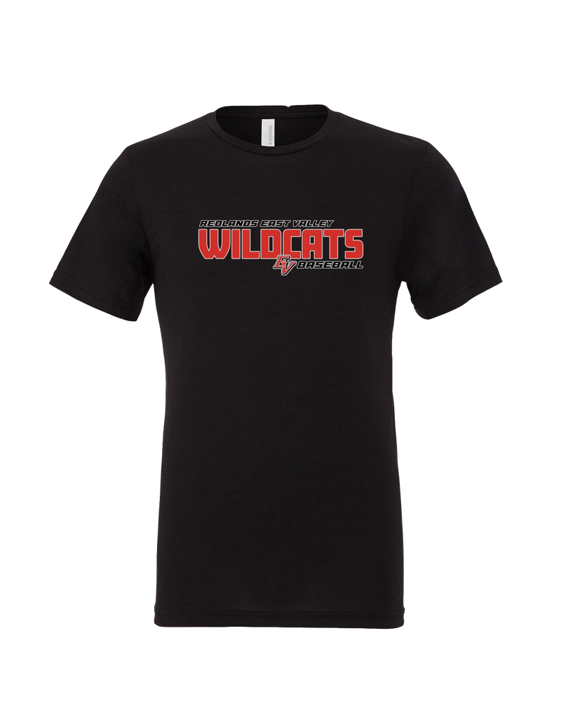 Redlands East Valley HS Baseball Bold - Mens Tri Blend Shirt