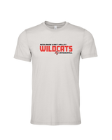 Redlands East Valley HS Baseball Bold - Mens Tri Blend Shirt