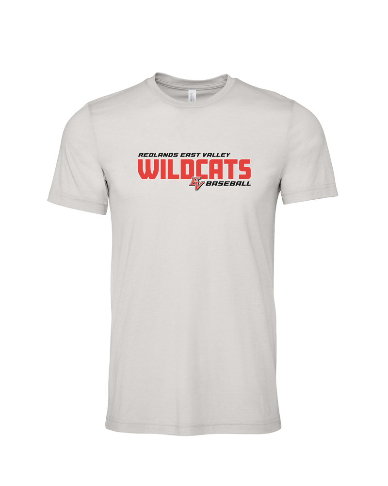 Redlands East Valley HS Baseball Bold - Mens Tri Blend Shirt