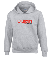 Redlands East Valley HS Baseball Bold - Cotton Hoodie