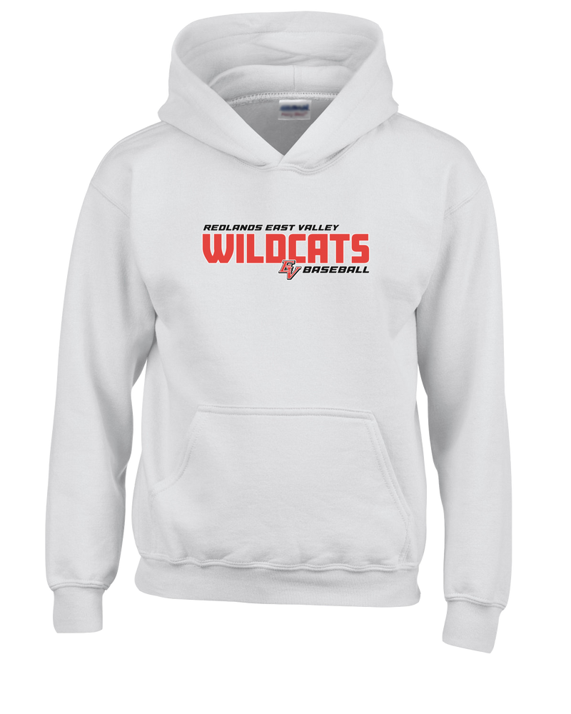 Redlands East Valley HS Baseball Bold - Cotton Hoodie