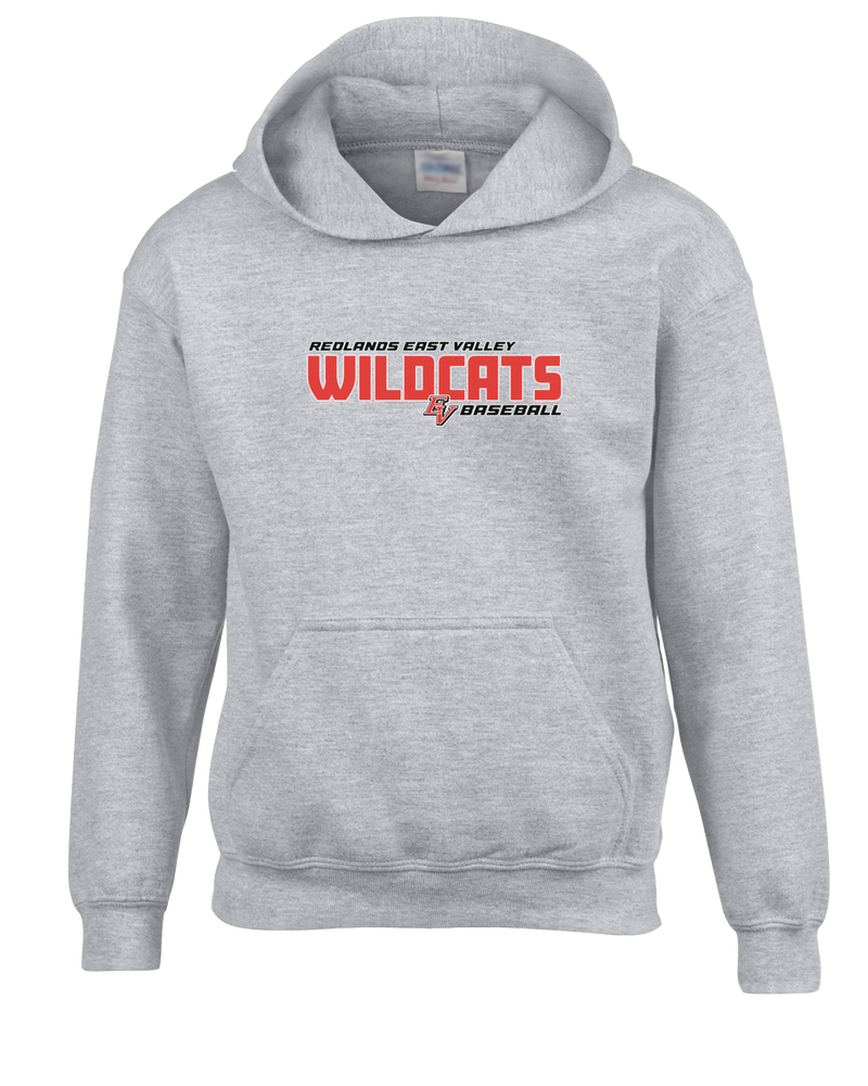 Redlands East Valley HS Baseball Bold - Youth Hoodie