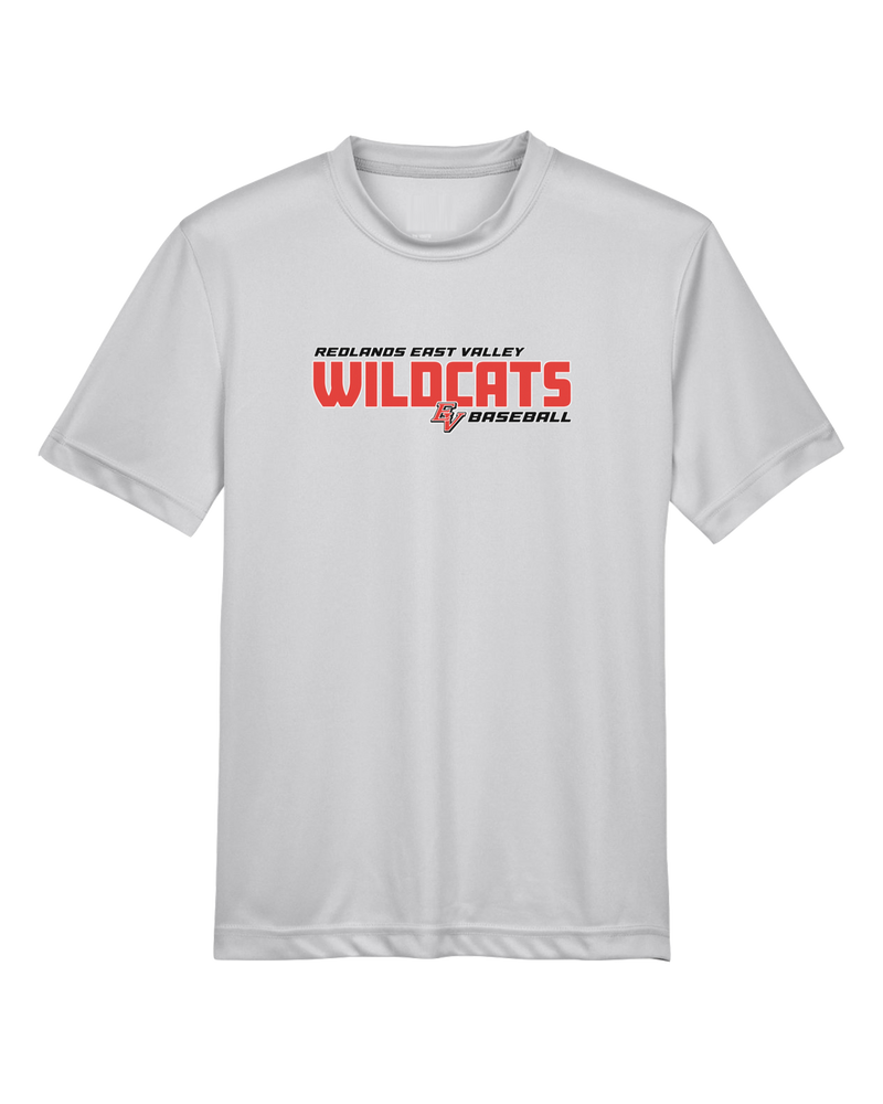 Redlands East Valley HS Baseball Bold - Youth Performance T-Shirt