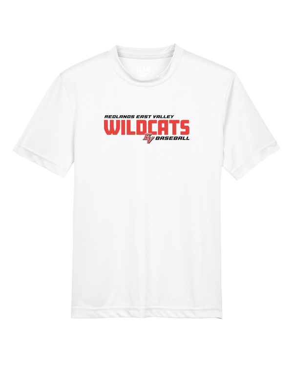 Redlands East Valley HS Baseball Bold - Youth Performance T-Shirt