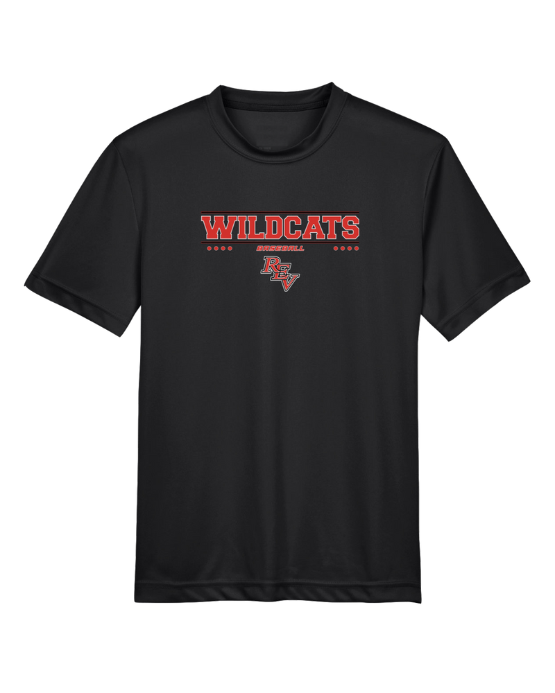 Redlands East Valley HS Baseball Border - Youth Performance T-Shirt
