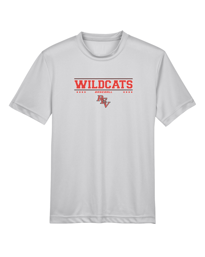 Redlands East Valley HS Baseball Border - Youth Performance T-Shirt