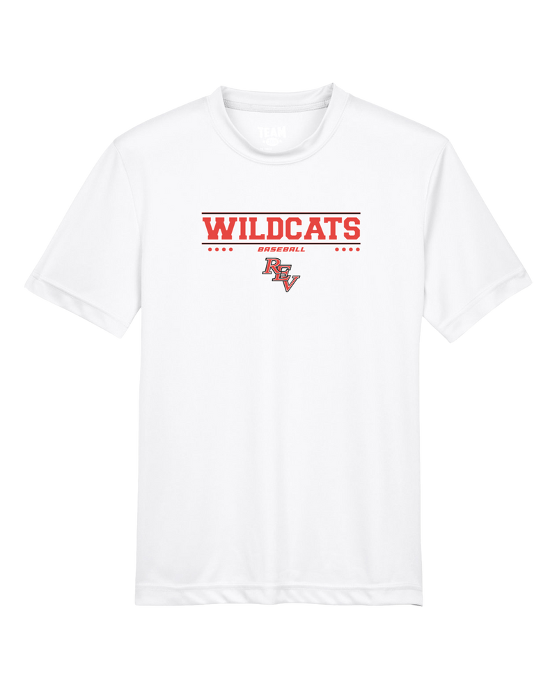 Redlands East Valley HS Baseball Border - Youth Performance T-Shirt