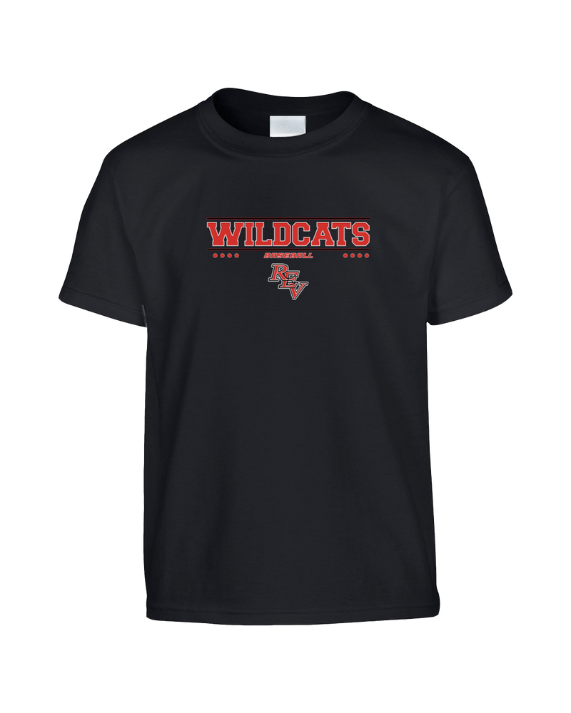 Redlands East Valley HS Baseball Border - Youth T-Shirt