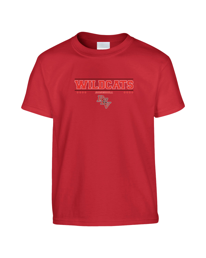 Redlands East Valley HS Baseball Border - Youth T-Shirt