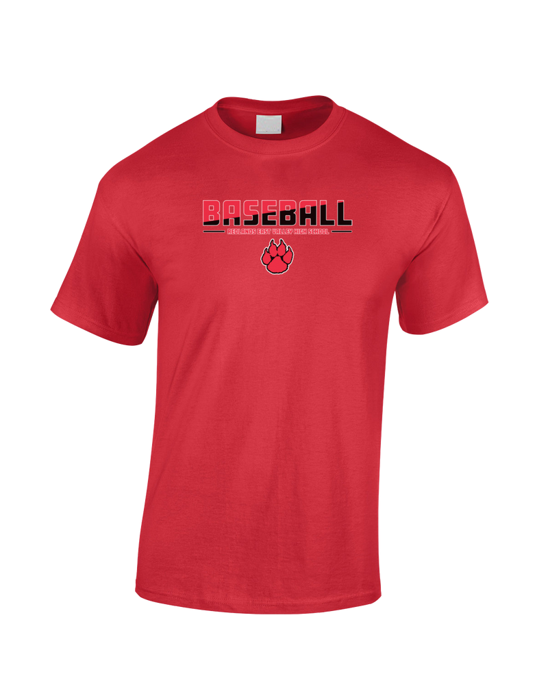 Redlands East Valley HS Baseball Cut - Cotton T-Shirt