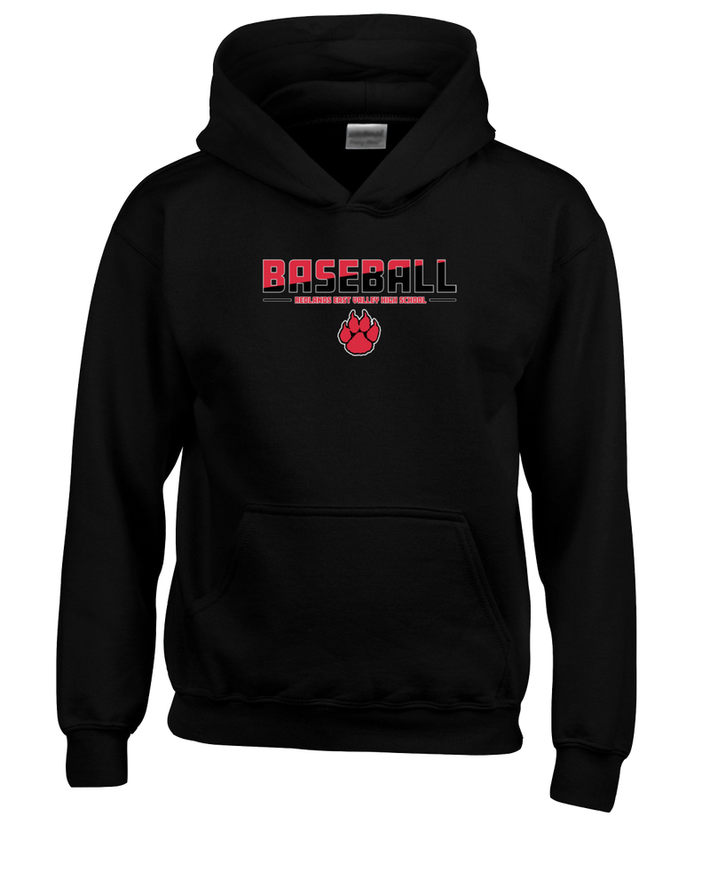 Redlands East Valley HS Baseball Cut - Youth Hoodie