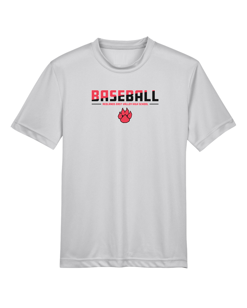 Redlands East Valley HS Baseball Cut - Youth Performance T-Shirt