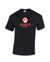 Redlands East Valley HS Baseball Shadow - Cotton T-Shirt