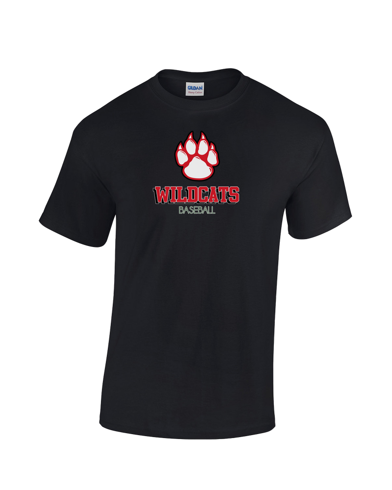 Redlands East Valley HS Baseball Shadow - Cotton T-Shirt