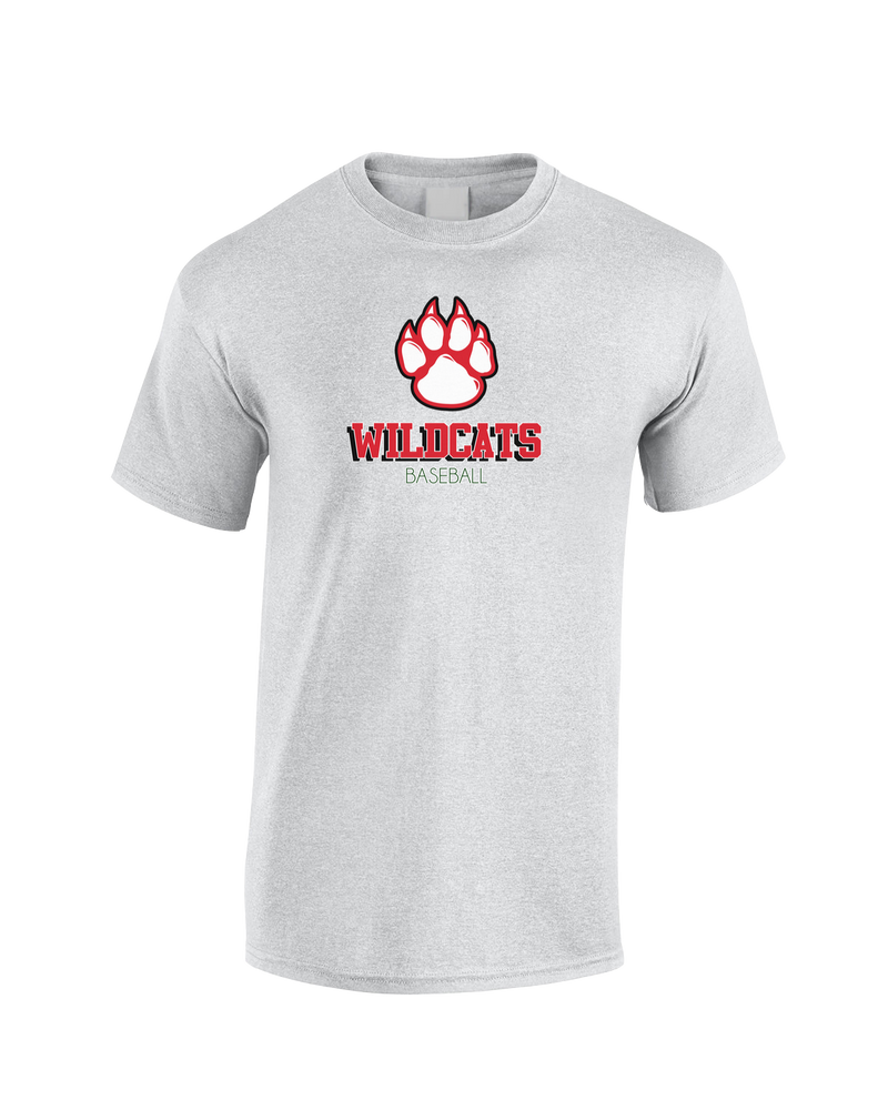 Redlands East Valley HS Baseball Shadow - Cotton T-Shirt