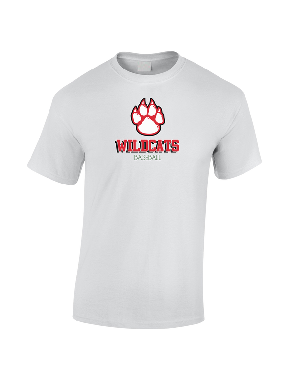 Redlands East Valley HS Baseball Shadow - Cotton T-Shirt