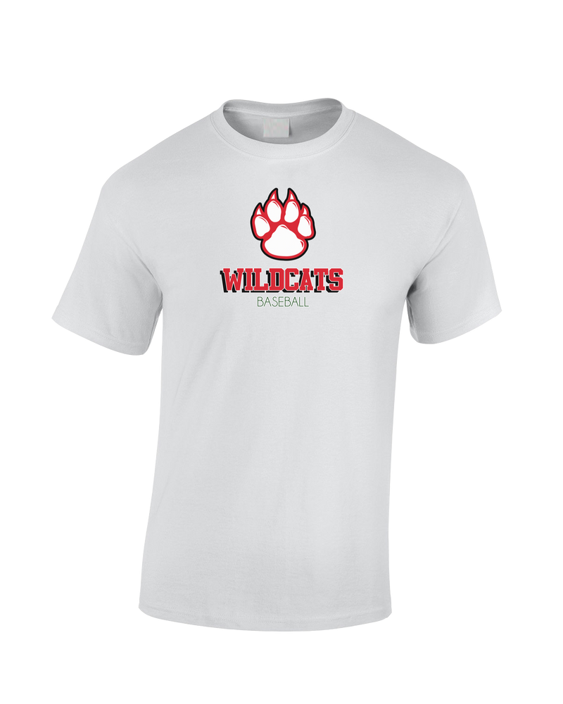 Redlands East Valley HS Baseball Shadow - Cotton T-Shirt