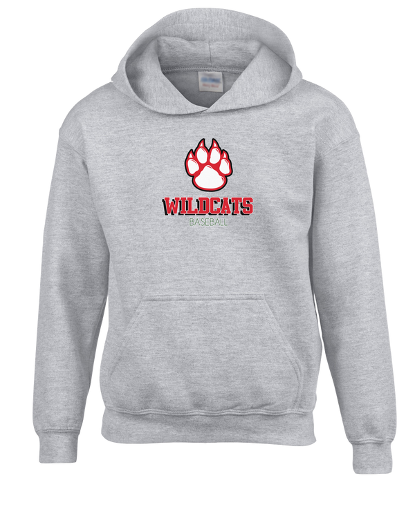 Redlands East Valley HS Baseball Shadow - Cotton Hoodie