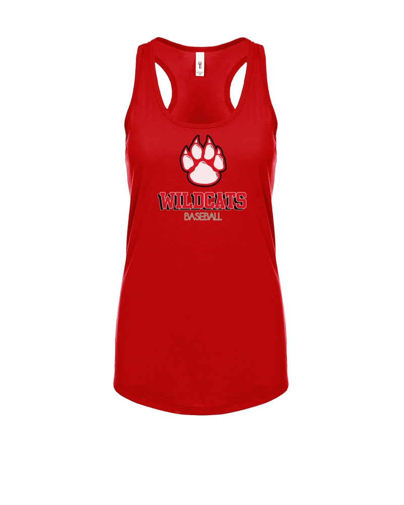 Redlands East Valley HS Baseball Shadow - Womens Tank Top