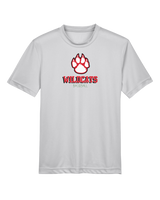 Redlands East Valley HS Baseball Shadow - Youth Performance T-Shirt