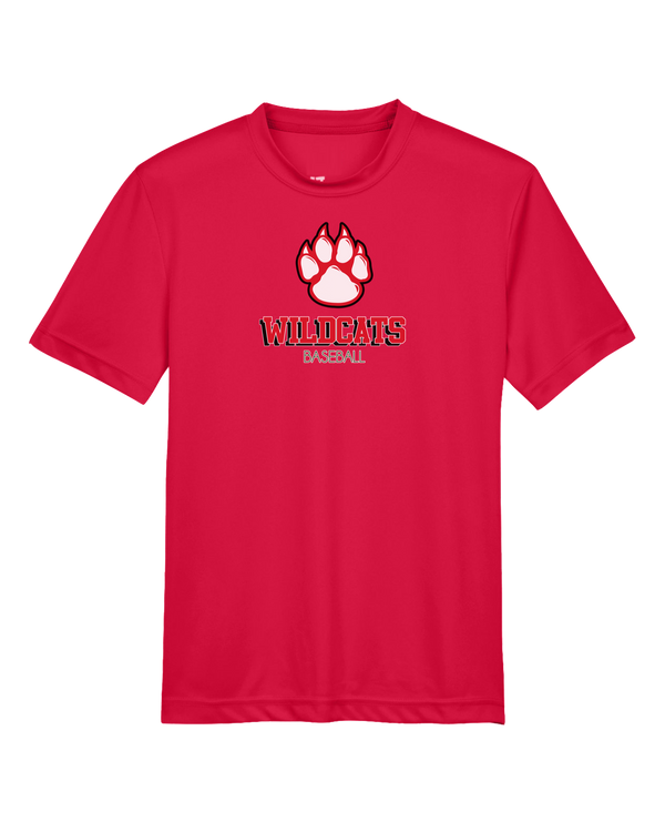 Redlands East Valley HS Baseball Shadow - Youth Performance T-Shirt