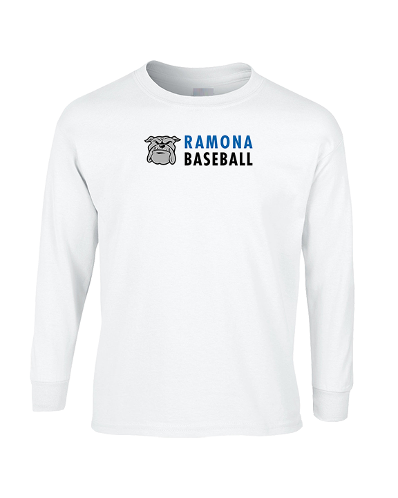 Ramona HS Baseball Basic - Cotton Longsleeve
