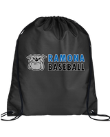 Ramona HS Baseball Basic - Drawstring Bag