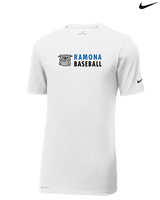 Ramona HS Baseball Basic - Mens Nike Cotton Poly Tee