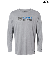 Ramona HS Baseball Basic - Mens Oakley Longsleeve