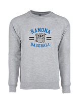 Ramona HS Baseball Curve - Crewneck Sweatshirt