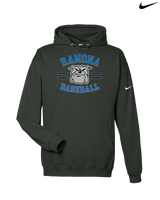 Ramona HS Baseball Curve - Nike Club Fleece Hoodie