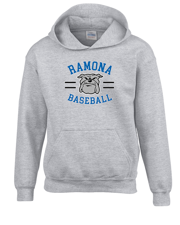 Ramona HS Baseball Curve - Unisex Hoodie