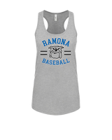 Ramona HS Baseball Curve - Womens Tank Top